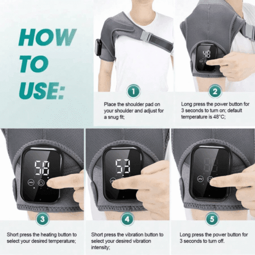 Fitmina Triple Method Shoulder Massager (Upgraded Version [year]) - Official Retailer